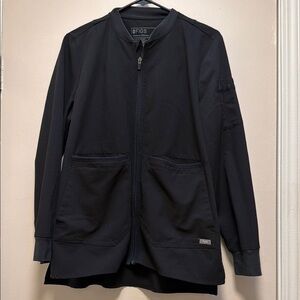 FIGS Women’s  Black Scrub Jacket